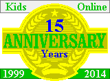 Kids Online 15 Year Anniversary