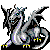 grey dragon  animation