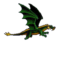 green dragon  animation