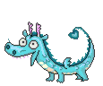 blue dragon  animation