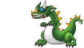 green dragon  animation