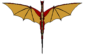 tall dragon  animation