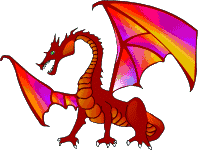 beautiful dragon  animation