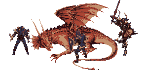 dragon slayers dragon  animation