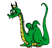green dragon  animation